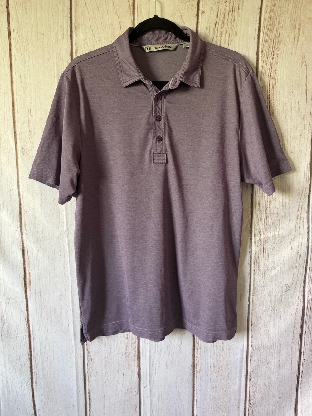TravisMathew Auckland Slub Pima Cotton Blend Polo Shirt